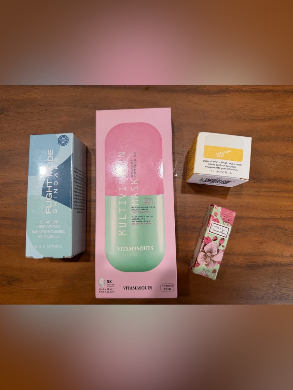 NEW Skincare Bundle | Saturday Skin Winky Lux Vitamasques Flight Mode